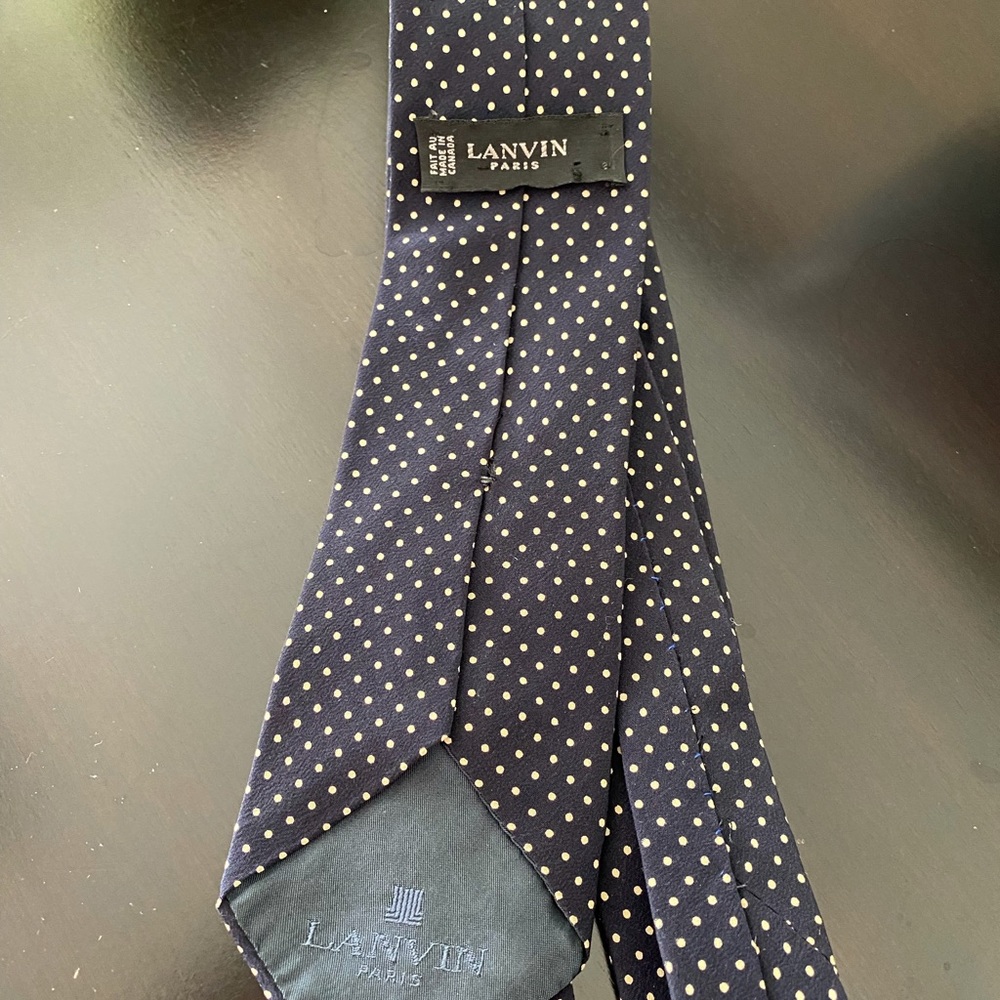 Lanvin neck tie